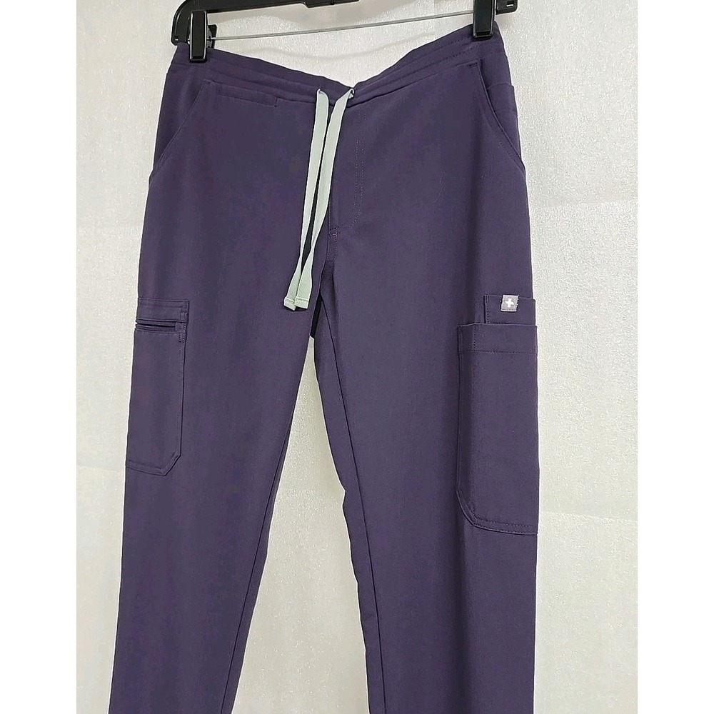 Figs Yola Skinny Scrub Pants Technical Collection Medical Purple Women's Sz XS/P - Picture 3 of 10
